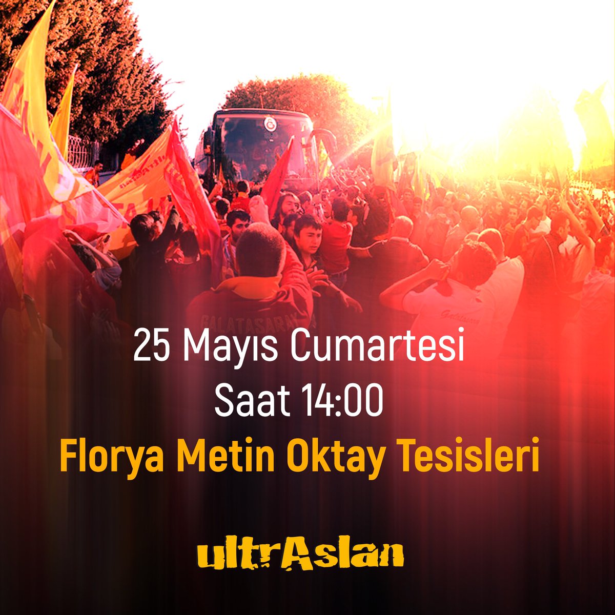 ultrAslan, tüm taraftarları Cumartesi günü Florya Metin Oktay Tesisleri'ne davet etti.