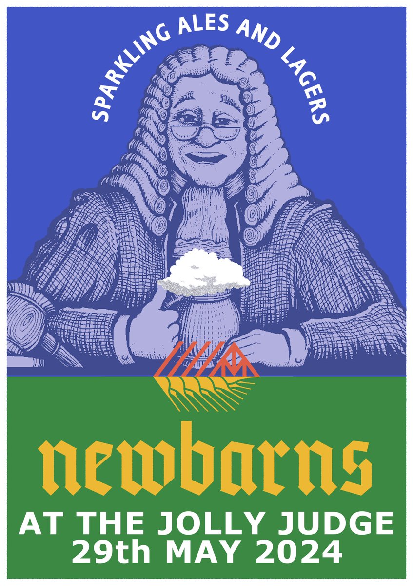 We will be showcasing a whole range of beers from <a href="/NewbarnsBrewery/">Newbarns Brewery</a> of Leith, on Wednesday the 29th of May.
Featuring cask conditioned 60/-, 70/- and 80/- :O