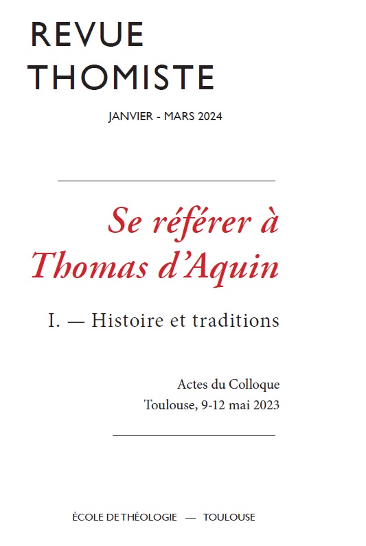 Rthomiste's tweet photo. Le dernier numéro de la Revue thomiste a paru... presque à l'heure...! Vous y retrouverez les premières contributions du colloque du centenaire et de nombreuses recensions. https://t.co/c8MywYYwoz