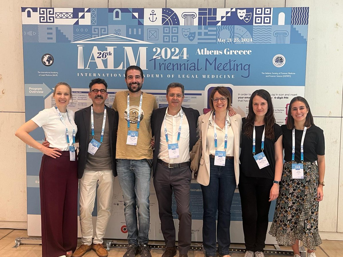 🔎L'#IMLCFC presenta la Unitat de Mort Sobtada al 26è Congrés de l’Acadèmia Internacional de Medicina Legal #IALM2024, a Grècia. 

👥 L'equip liderat pel doctor <a href="/eneko70/">Eneko Barberia</a> hi ha exposat una dotzena de treballs científics, davant de més de 700 professionals de l'àmbit de la medicina