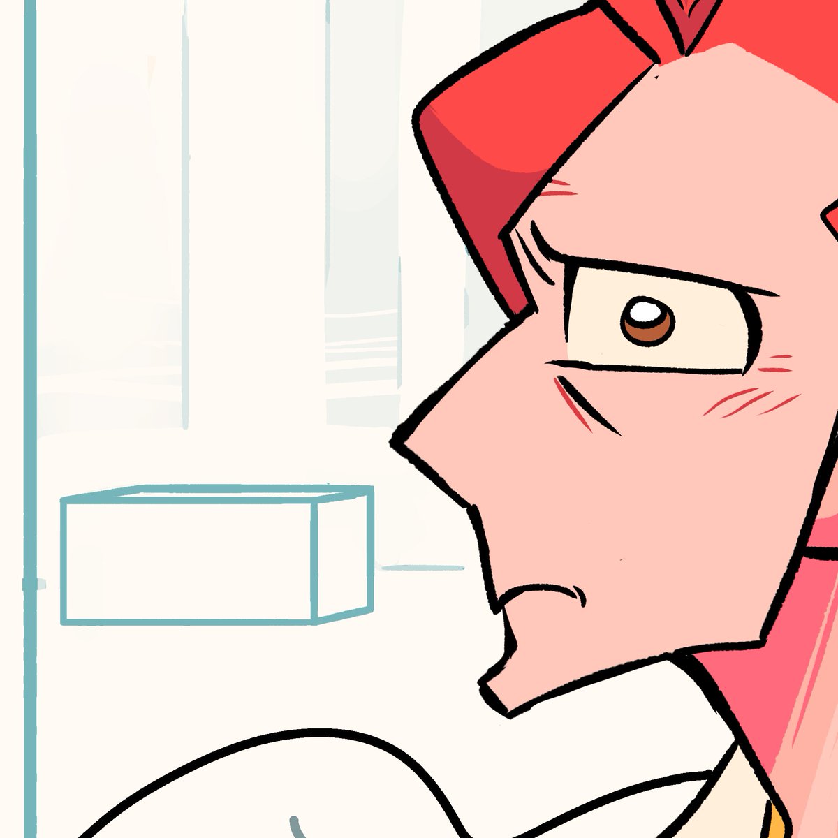 When I got told I'd be getting an office for this project I didn't think this would be it! 

It's so plain, not to mention secluded...