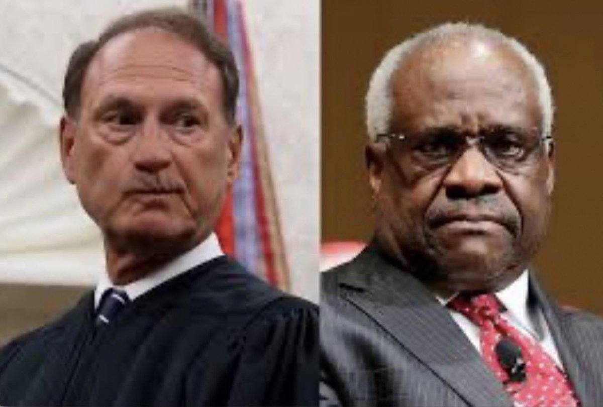 The United States Congress has the responsibility to protect American citizens from the blatant ethics violations of our Supreme Court justices. Who else demands the immediate removal of justices Samuel Alito & Clarence Thomas for their blatant ethics violations? 🤚🤚🤚