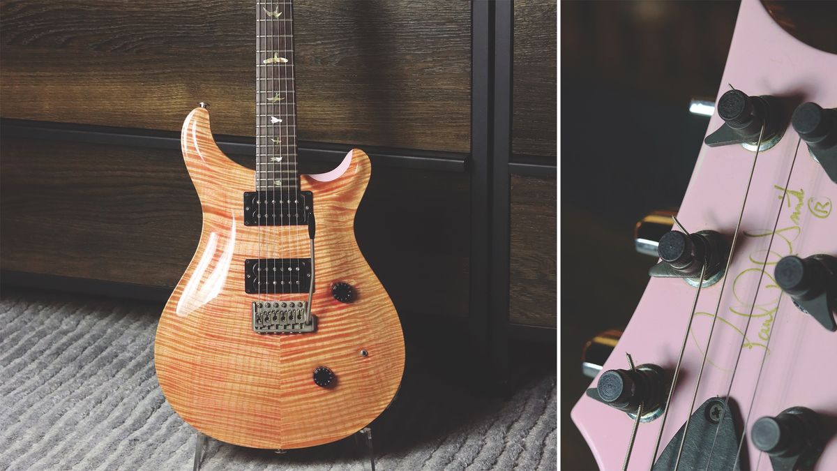 “Not only is it a classic from the maker’s ‘golden era,’ but it wears a rare Bonni Pink finish that comes with its own story”: The pretty-in-pink PRS Custom 24 “Bonni Pink” guitar is a stunning example of Paul Reed Smith's cornerstone model trib.al/QAvq73R
