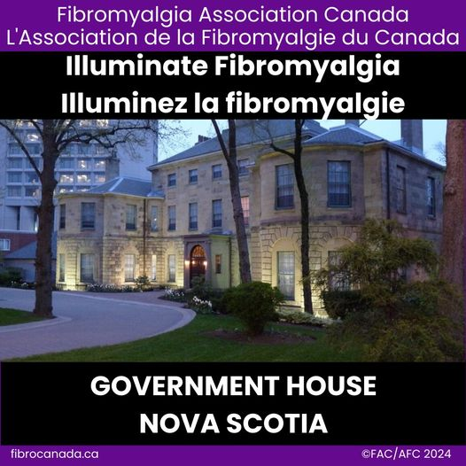 Shoutout to @LtGovNS  for joining the fight against fibromyalgia with purple lights!

#FAC #AFC #lightup4fibro #éclairezpourlafibro #AwarenessMatters #lasensibilisationcompte
