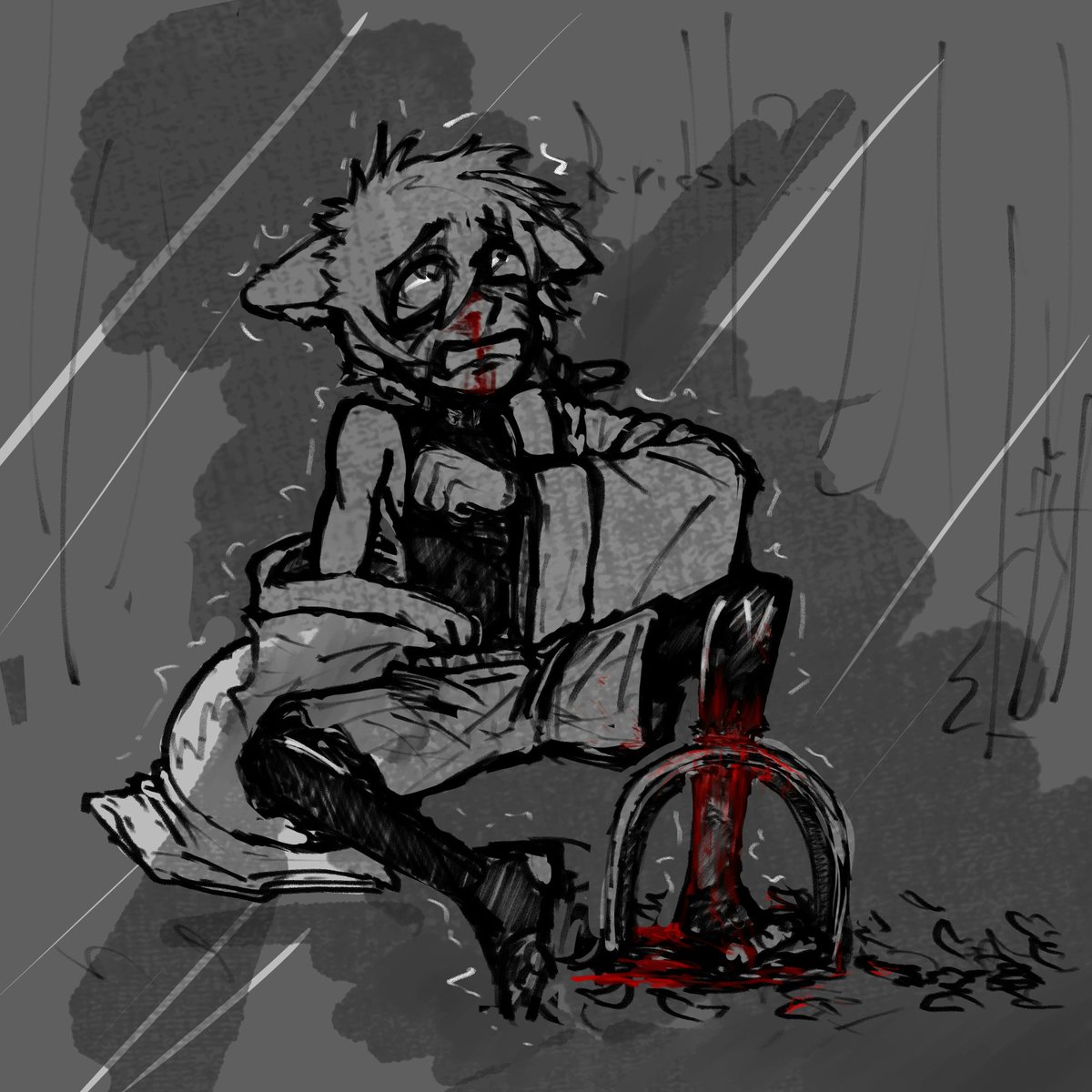 Pivo_Varis's tweet photo. TW blood (a little)
While brother is not around...
#mp100 #mobpsycho100 #ritrei https://t.co/N9h8JhcQb4