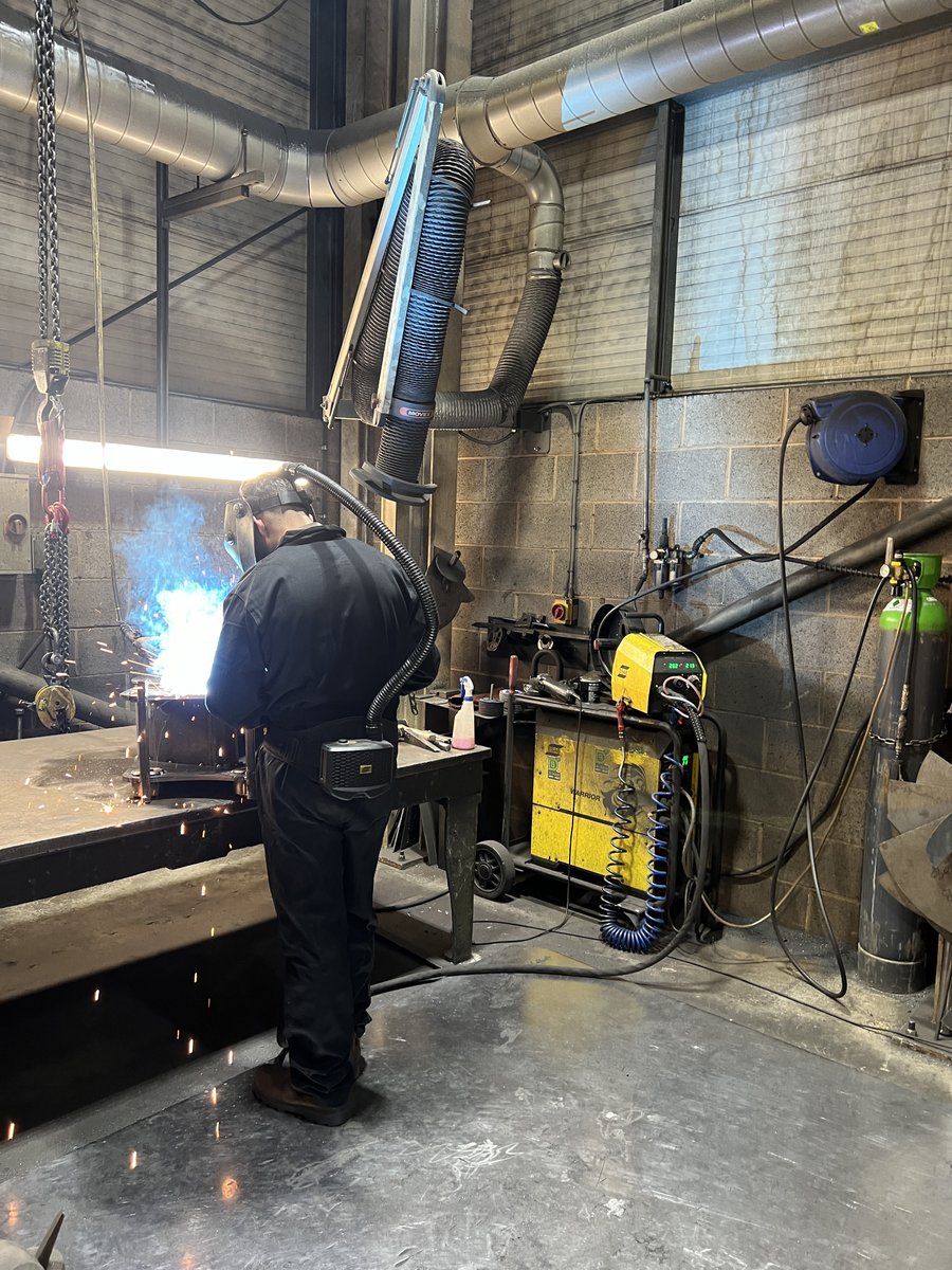 Welding to the weekend. We're closing early today. If you didn't get your excavator buckets and attachments ordered, you can use the shop on our website and we will build when we return on Tuesday.