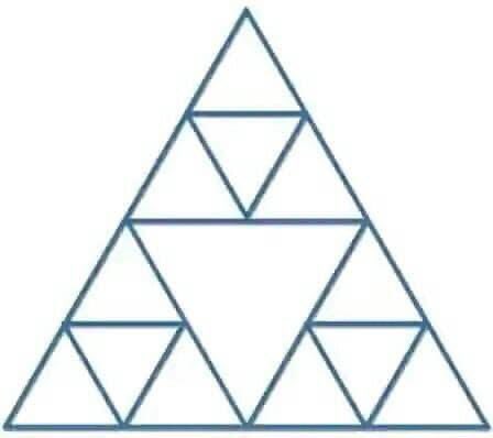 How many triangles are here?