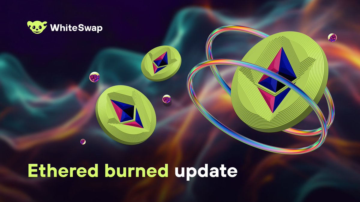 WhiteSwapFi's tweet image. 🌋 Average burning rate right now: 0.78 ETH/min
🌋 Ethereum burned in total: 4392354.4 ETH

In March, the #Dencun update was deployed to the #EthereumNetwork. This resulted in a reduction in fees and, consequently, in the amount of Ethereum burned. Today, @Ethereum is still a…