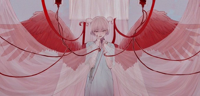 「血 ドレス」のTwitter画像/イラスト(新着)