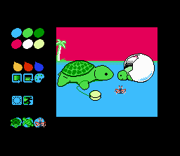 TurtleRescueNES's tweet photo. It's World Turtle Day! Looking back through the social media archives, there's one cute turtle plushie photo that never got posted here, but was used in the #TurtlePaint game! 🐢🖌️ https://t.co/W4EhAiujnX