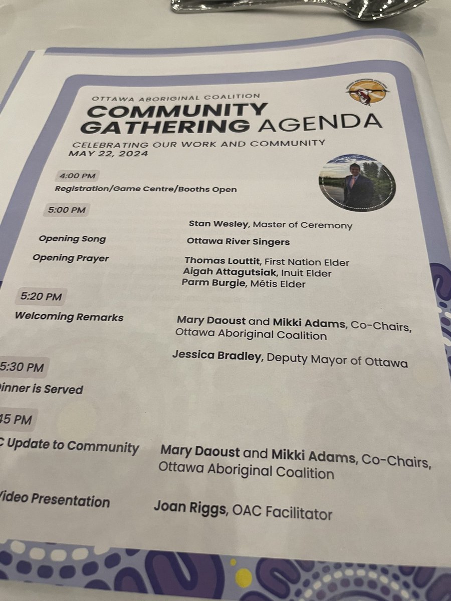 A lovely evening last night celebrating the work of the <a href="/OTT_AbCoalition/">Ottawa Aboriginal Coalition (OAC)</a> Thank you for all that you do to serve the community.