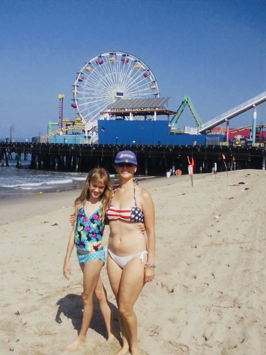 #Throwbackthursday 🏖️🌞🌴 In Santa Monica with Veronica!
