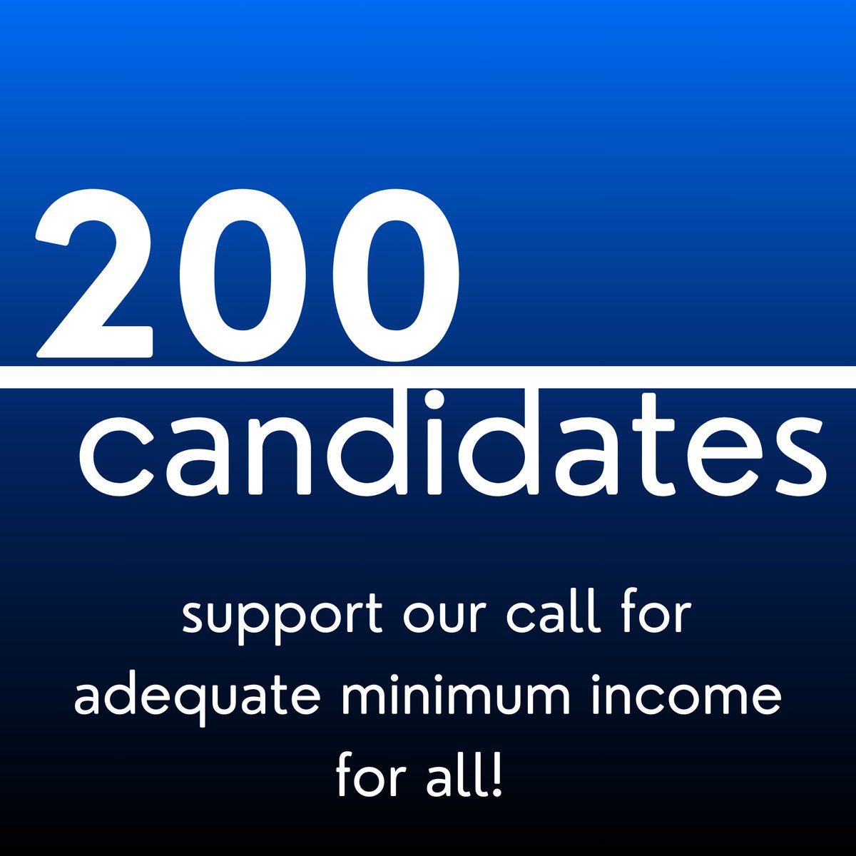 Taking the 🇪🇺 fight against poverty seriously means access to adequate minimum income for all! 200 #EUelection candidates have already committed to our #OvertheLine pledge. We call on all candidates to show their support & sign! ➡️shorturl.at/qcbzD #Eurovisiondebate