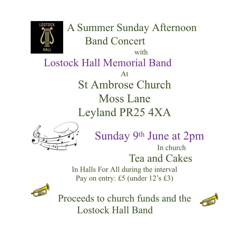 Lostock Hall Band tweet media