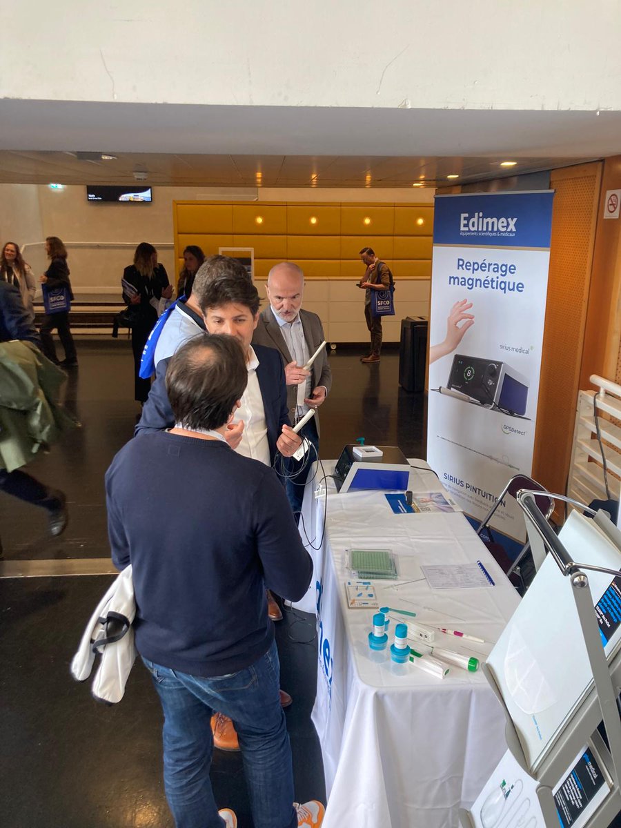 SiriusMedical's tweet photo. Visit our partner @EdimexSociete at #SFCO in Nantes to experience the innovative #Pintuition technology. It's great to see Chady WAFAI & Paul Borja sharing our story and connecting with customers in France.
Don't miss out on this opportunity to discover the future of localization! Experience Surgical Marker Navigation 🇫🇷
@ESSOnews, @iBreastBook, @AWOgyn, @Surgitate, @EUBREAST, #BreastCancer #BreastCancerAwareness #WomensHealth #Innovation #Tech #France #Edimex