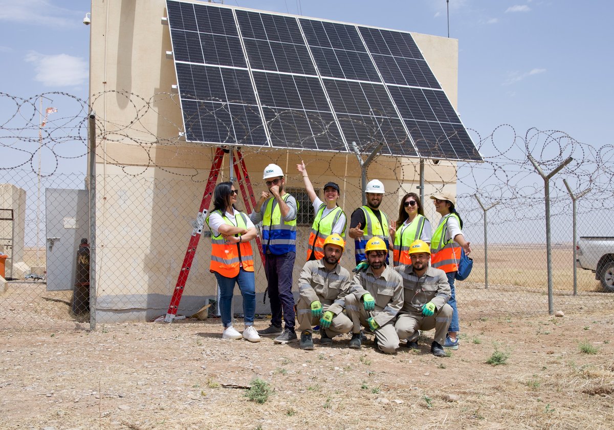 We are thrilled to join forces with @KESKco_ to promote climate-smart solutions and innovative construction technologies in #Iraq. This collaboration aims to empower local businesses, to embrace sustainable and innovative construction technologies. 🔗 bit.ly/3VcHbeP