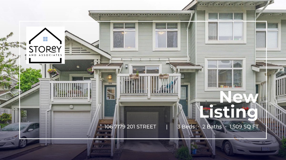 TINASHAWREALTOR's tweet photo. 📍 New Listing 📍 Take a look at this fantastic new property that just hit the market located at 106 7179 201 Street in Langley. Reach out to Tina or at (604) 417-9899 for more information https://t.co/c9bkCX9Ys2 https://t.co/whpziE9PYb