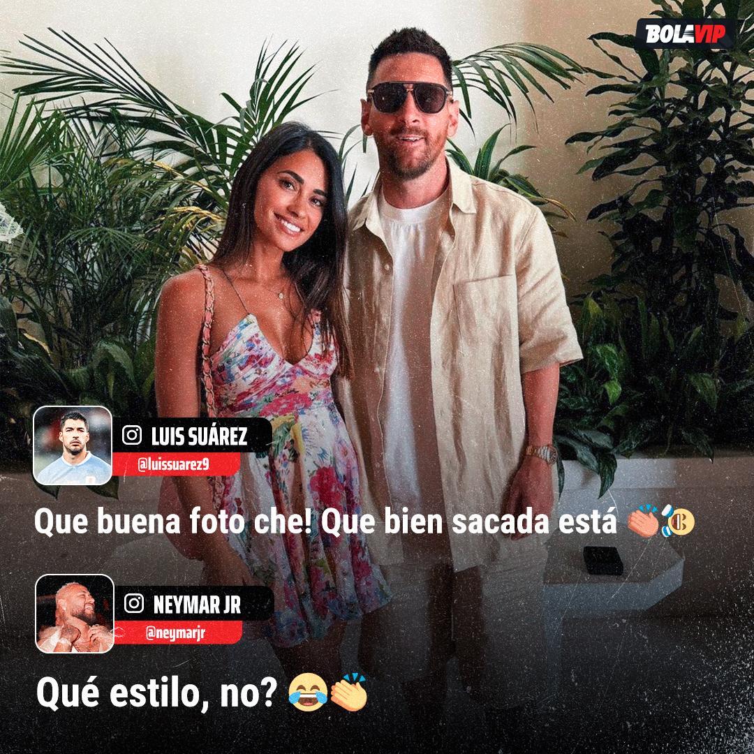 BolavipMiami's tweet photo. Lucho y Ney comentando el posteo de Leo 🥺

QUEREMOS LA MSN EN MIAMI 🙏🙏 https://t.co/ieWslyTU46