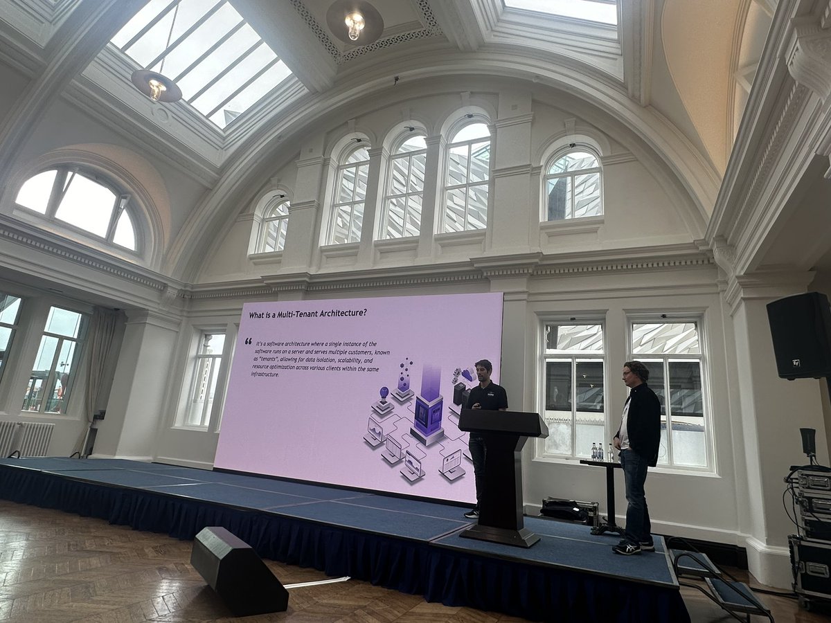 David Anderson (@davidand393) on Twitter photo Really looking forward to the talk on multi-tenant #serverless from <a href="/loige/">Luciano Mammino ๐ Node.js Design Patterns</a> and Guilherme with <a href="/fourtheorem/">fourTheorem</a> #serverlessdaysbelfast 2 super talented engineers! Really looking forward to the talk on multi-tenant #serverless from <a href="/loige/">Luciano Mammino ๐ Node.js Design Patterns</a> and Guilherme with <a href="/fourtheorem/">fourTheorem</a> #serverlessdaysbelfast 2 super talented engineers!