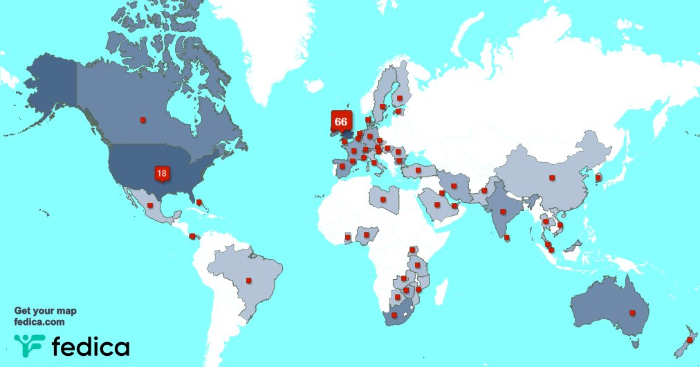 Special thank you to my 1 new followers from Malaysia last week. fedica.com/!DerekArden