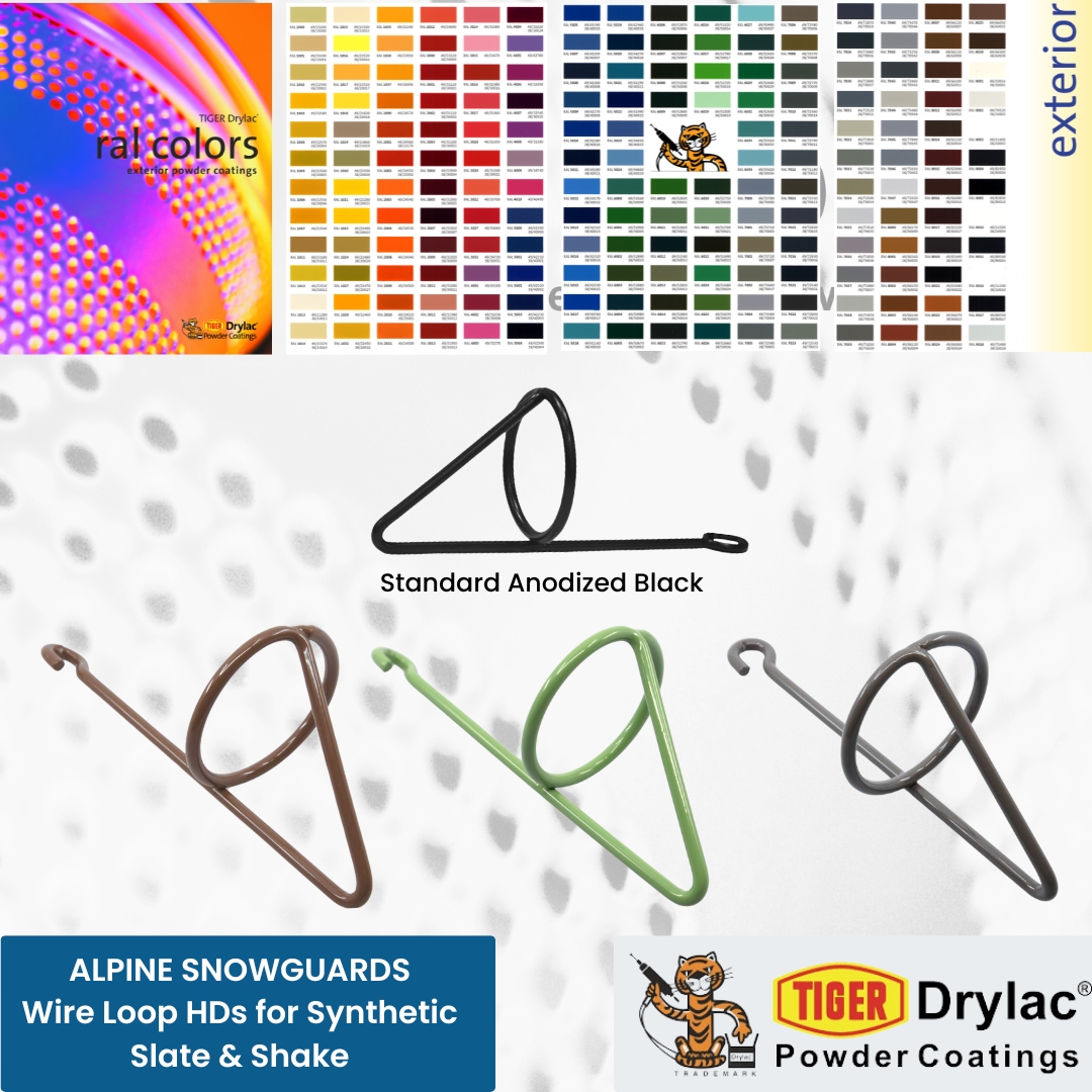 170+ #tigerdrylac colors take the anodized black Wire Loop HD to the next level! 

#performancetested #snowretention #compositetile 

Download color chart &amp; start dreaming today about YOUR perfect color match: s3-us-west-2.amazonaws.com/alpine-static-…