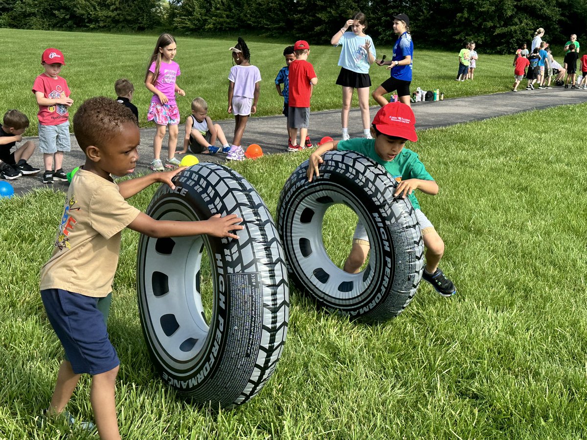 Field day is off to a great start!