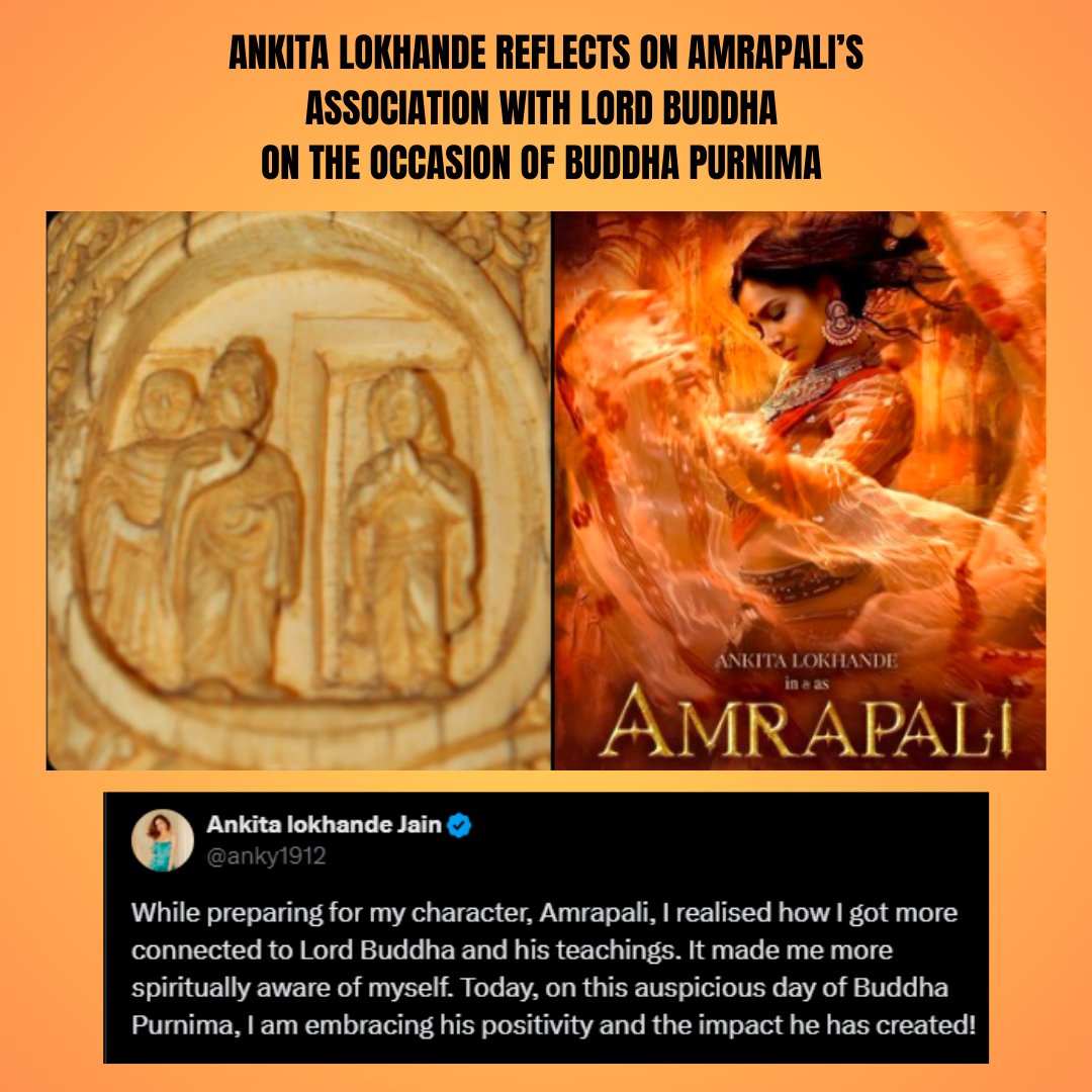 Ankita Lokhande reflects on Amrapali's association with lord buddha on the occasion of Buddha Purnima 💯❤️

@anky1912

#AnkitaLokhande #AnKuHolics #BuddhaPurnima #Amrapali #QueenOfIndianEntertainment #Anku 

( Ankita Lokhande , Buddha Purnima , Amrapali , Anku )