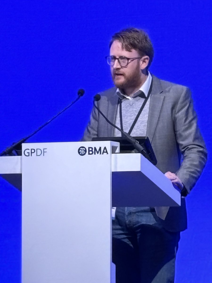 DrIainKennedy's tweet image. Dr Gerard Mchale urges greater support for the working conditions of GPs working in the UKs ‘out of hours’ and urgent care centres

⁦@gerardmchale⁩

#OneProfession ⁦@BMA_GP⁩ 

#ConfLMC24 ⁦@msteggy⁩
