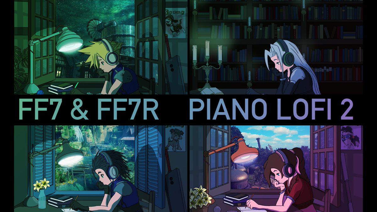 KilikaBeats's tweet photo. To celebrate the FF7 mix reaching 1 million views.
FF7 LoFi Part 2 / Rebirth mix will drop on youtube later this evening!  👀

#FF7    #FFVII #FF7Rebirth https://t.co/DV1KJAYHmn