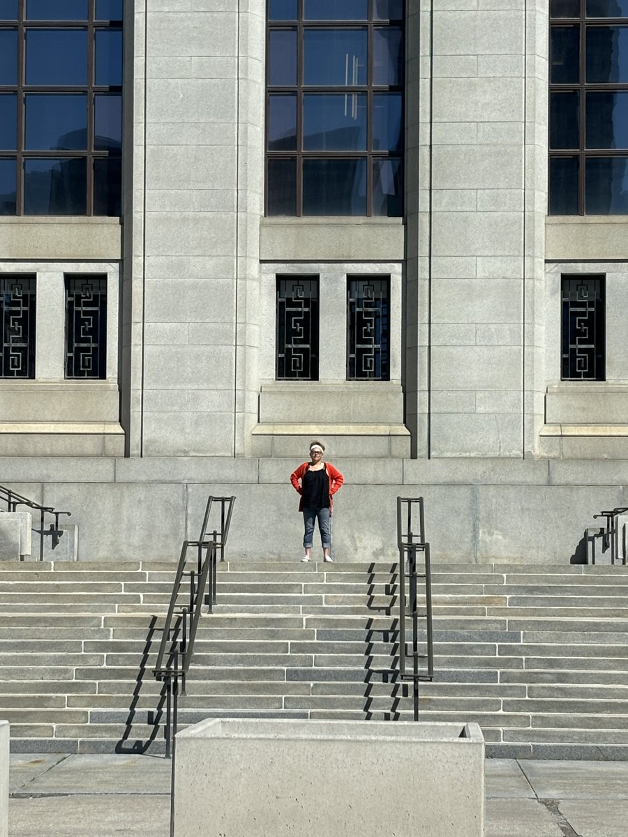 .@papaioannoy is in Ottawa today... more on why later. Here she is in front of the Supreme Court. We don't want our fight to end up here but we will do what it takes to make sure that adults have access to Tobacco Harm Reduction.