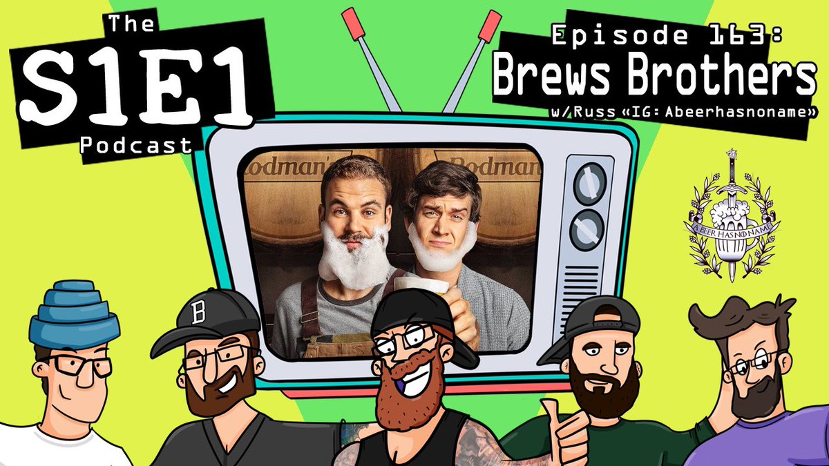 New Episode! This week the boys took a look at Brews Brothers, a 2020 #Netflix series from the creators of #TheLeague. Introducing our special guest host, friend and beer expert Russ aka #ABeerHasNoName on #Instagram #Beer #Brewery #BrewsBrothers #S1E1 #Podcast #NewEpisode