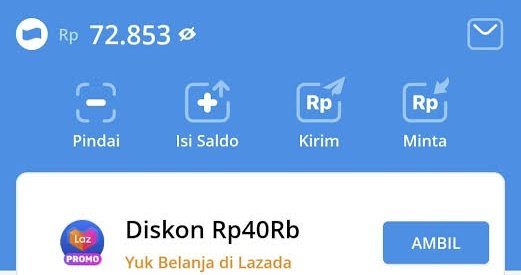 Giveaway Saldo dana 72k untuk 1 org pemenang di undi besok pagi jam 10.00 wib
RP n like aja
#zonauang #Zonajajan