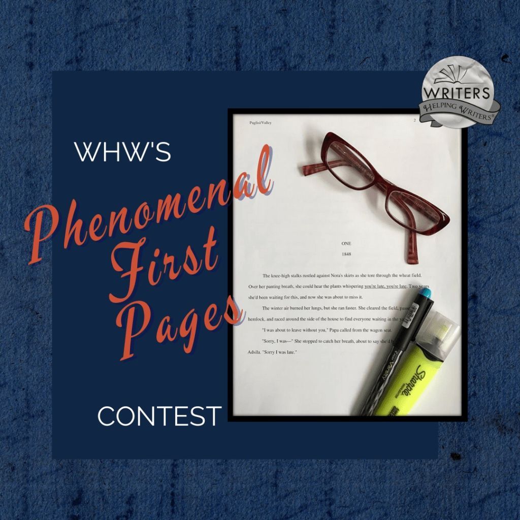 Need help with your first page? Enter this one-day contest for professional feedback! Phenomenal First Pages Contest - WRITERS HELPING WRITERS® buff.ly/4bKjQaE #writing #amwriting