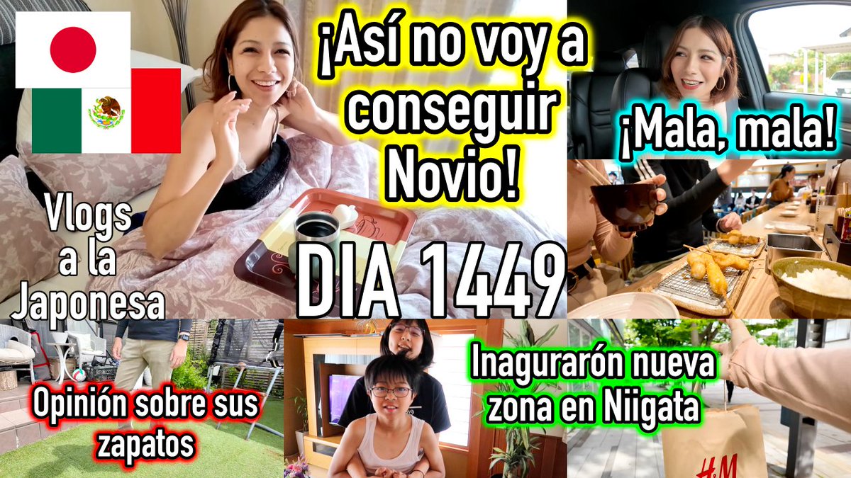 SanRuti's tweet photo. Amigos Hoy también hay VIDEO NUEVO en el Canal, espero que les guste, tengan un hermoso día ❤️

✨¿Él Sabe que GRABAMOS Videos? + ¡QUIERE SABER su opinión! JAPÓN - Ruthi San ♡ 19-05-24✨

🔛 https://t.co/ro5JlIxAkw

#japon #vlogs #japoneses #mexicana #familia #vidaenjapon https://t.co/ME7i0jMdte