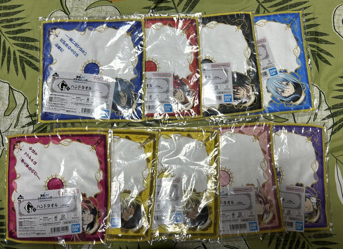 SyuDiaTen0709's tweet photo. 【交換・譲渡】
譲→画像の中のA賞、B賞、H賞、F賞、G賞
求→下のページの💕のつい��るもの(それぞれ1つずつ)orA賞、B賞700円/H賞、F賞300円+送料

譲渡のお金のやり取りはPayPayのみ対応

郵送希望
#転スラ　#一番くじ https://t.co/jxXh27w0Fa