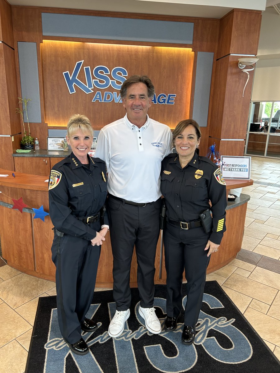 It was great to honor some of our local #FirstResponders last week for lunch at @KisselbackFord.

Thank you for what you do to protect our community every day!
