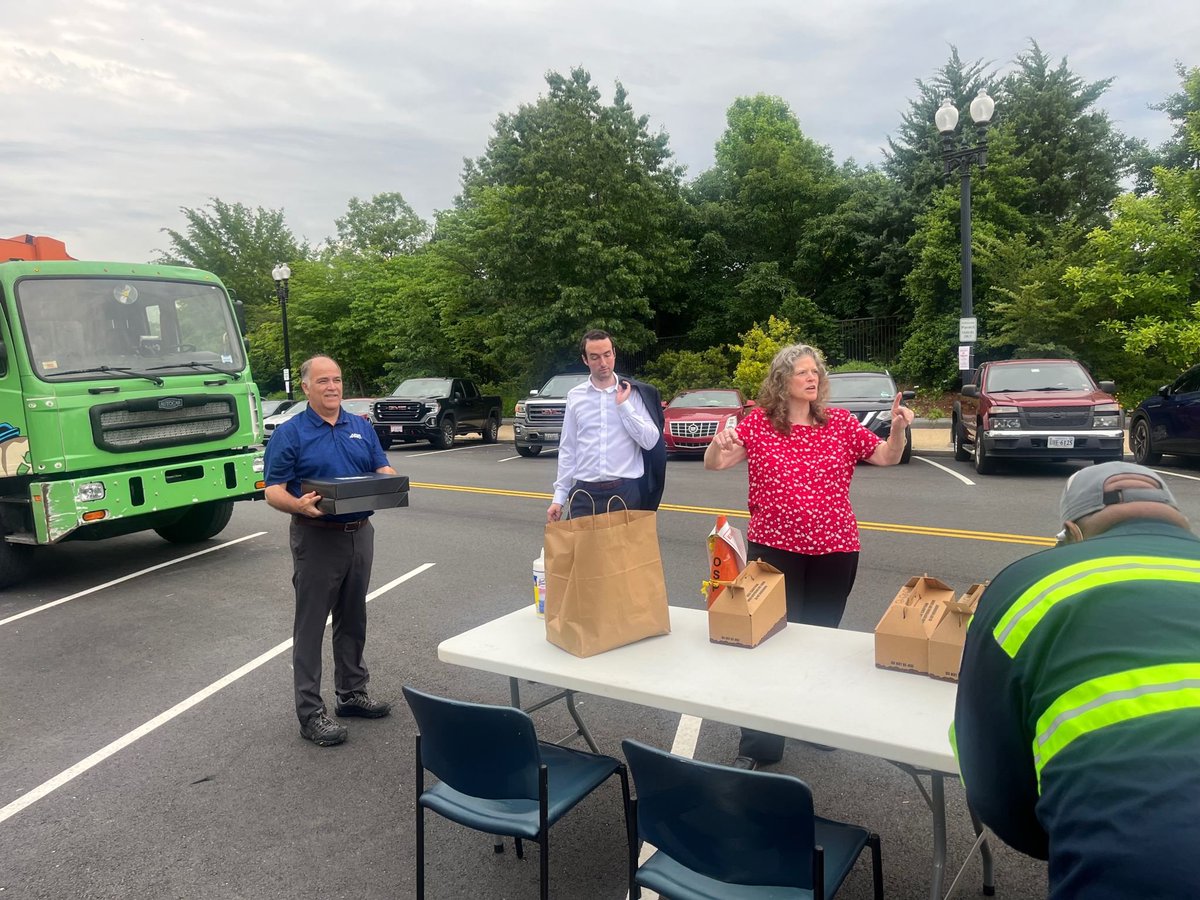 Marty Williams (@apwamarty) on Twitter photo Another great “Donuts and Trucks” during #NPWW. “THANK YOU” to House Public Works & Infrastructure Caucus Co-chairs <a href="/repdinatitus/">Dina Titus</a> & <a href="/RepVanDrewStaff/">Congressman Jeff Van Drew</a> Thanks to congressional staff & others that stopped by! <a href="/APWAGovAffairs/">APWA Government Affairs</a> @APWAAccred <a href="/APWATWEETS/">APWA</a> #publicworks #firstresponders Another great “Donuts and Trucks” during #NPWW. “THANK YOU” to House Public Works & Infrastructure Caucus Co-chairs <a href="/repdinatitus/">Dina Titus</a> & <a href="/RepVanDrewStaff/">Congressman Jeff Van Drew</a> Thanks to congressional staff & others that stopped by! <a href="/APWAGovAffairs/">APWA Government Affairs</a> @APWAAccred <a href="/APWATWEETS/">APWA</a> #publicworks #firstresponders