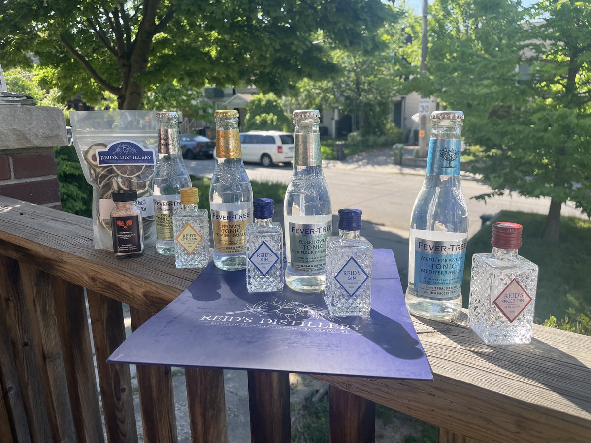 My annual break from not tweeting:  Thank you to my Secret #LawSummerSanta for the lovely selection of delicious, ultra-local summer cocktails!