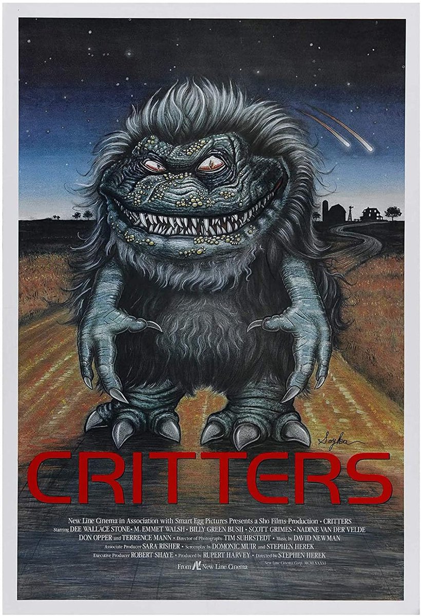 AlmostMajor's tweet photo. We are on a roll this week with a double helping of CRITTERS (1986) and CRITTERS 2 (1988)!

Blake Bergman (@bbergman85) joins us to discuss these furry bastards, CHILD'S PLAY, V*N WILDER and easter horror movies.

Apple: https://t.co/CA0wQceBHU
Spotify: https://t.co/XR9eSdVdfQ https://t.co/yVlX5XmZkt