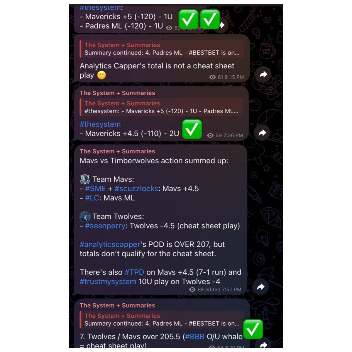 cappers_intel's tweet image. Big Bounce Back Wednesday!

MLB has been a highway robbery recently but yesterday cappers got the coin back:

— Summary plays went 5-1 (cheat sheet plays: 2-1)

— Even #thesystem showed signs of life going 3-0 (basically 2-0). Still down 10 units this month 🫠 

Daily paid…