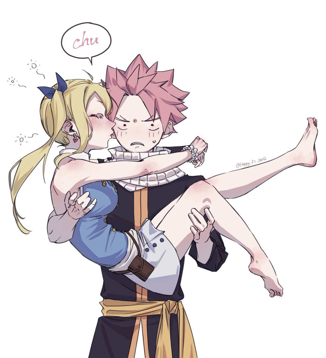 #キスの日  #ナツルー  #Nalu  
酔っ払い