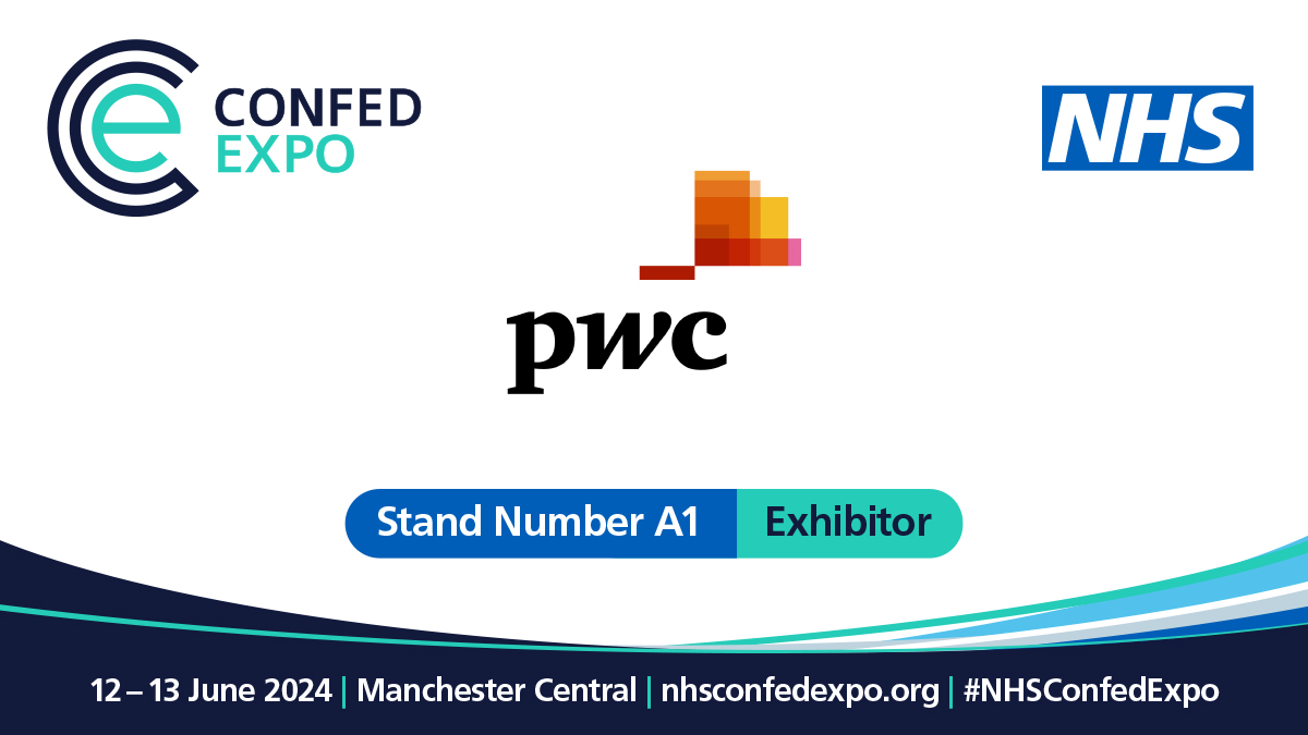 We're exhibiting at #NHSConfedExpo

⚕️Learn about intelligent platforms for healthcare &amp; industry cloud solutions

😁Smile, we will also have our photographer in attendance for your social media profile

👀Come and see us at stand A1

Book your pass today:
pwcuk.smh.re/iwN