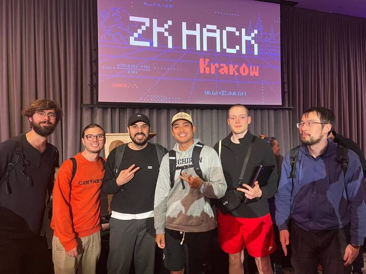 1/ The hackers at @__zkhack__ Kraków were cracked. 🏴‍☠️ Huge thanks to everyone who made it out and participated in the Fhenix hackathon. Special shoutout to @0xjei, @0xfrankly, @zkoranges, and RSSCNo1 who took home first, second, and third place respectively. Read on for a