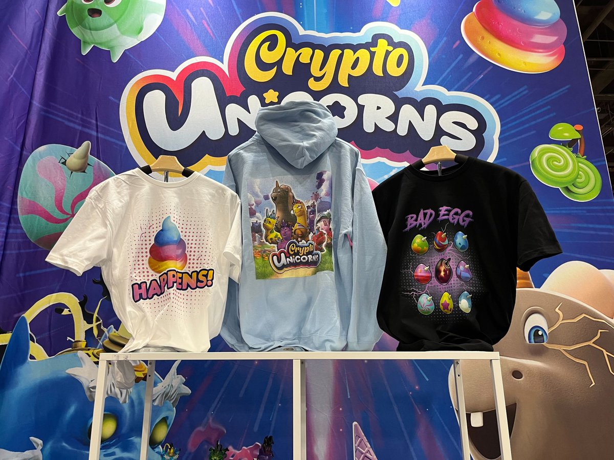 First look at some Crypto Unicorns  toys and merch prototypes!

RT if you’re an OG that deserves these. ✋