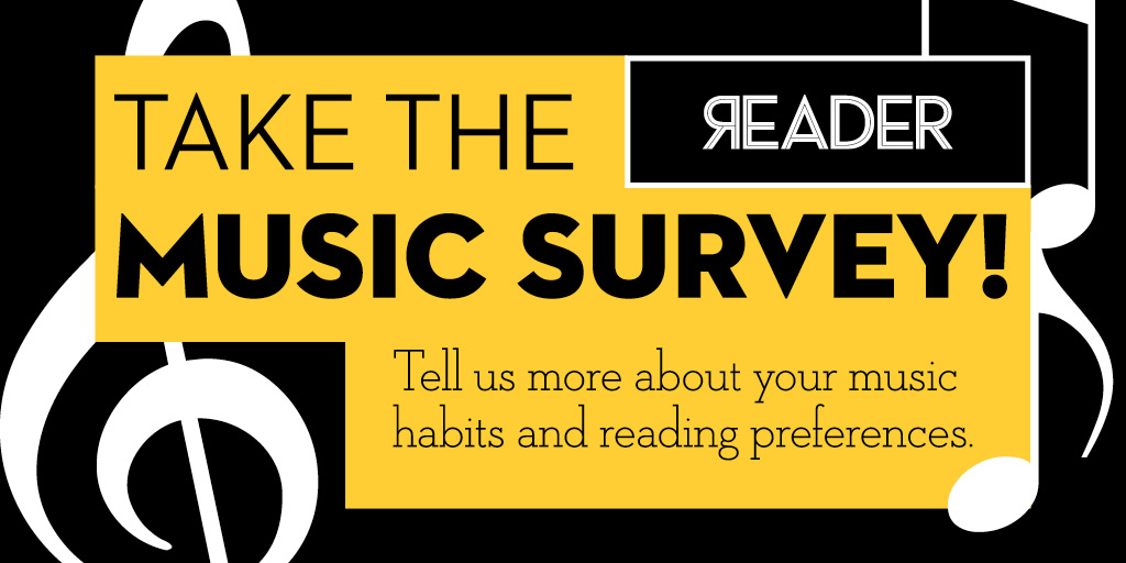 Hey Chicago music lovers, we want to hear from you! 🎵 Take our survey and you could win tickets to see your favorite artists live, including Amos Lee and The Gaslight Anthem! 🎉 Head to chicagoreader.com/musicsurvey to participate!