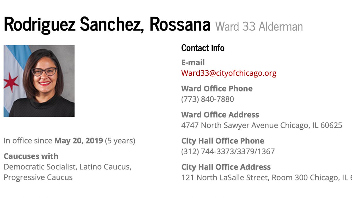 Meet Chicago's 33rd District Alderman Rossana Rodriguez.

Rossana need a pediatrician but does not want to see a 'Zionist'. 

This type of discrimination must never be tolerated by your city @ChicagosMayor @ChiCouncil and we urge you to immediately look into this. 

Over 95% of