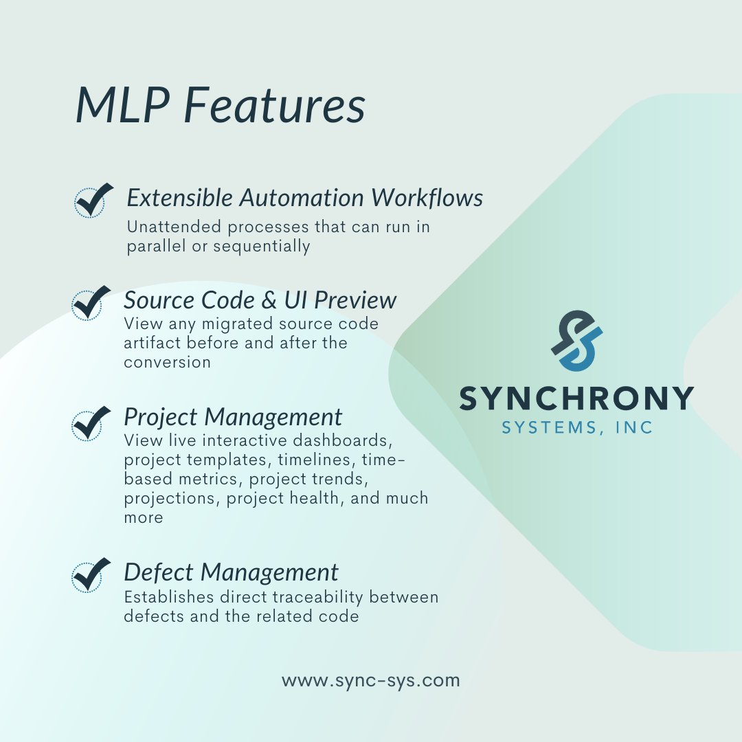 Synchrony Systems tweet media