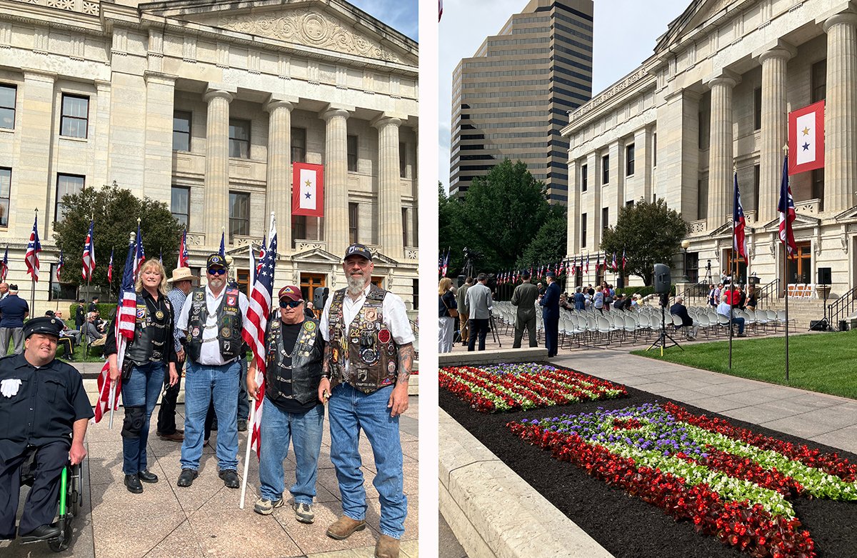 Today at 10:30 am, the Governor's Wreath Laying Ceremony is on Veterans Plaza at the Ohio Statehouse. Watch live on OhioChannel.org.