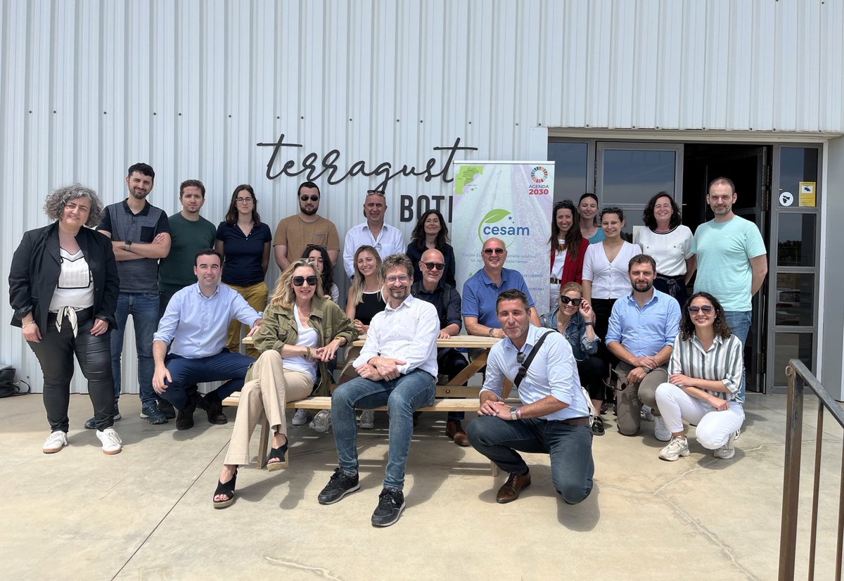 First day of the visit of the CESAM project to Mallorca in which we have been able to see closely the pilot test of the company #AsclepiosTech in #Terracor The day continues in our steering committee meeting reviewing objectives and challenges achieved! @EU_EISMEA #I3Instrument