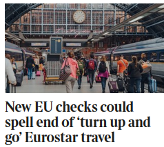 Let us all be clear: You in the UK lost 'turn up & go' WAY back on 31 JAN 2020 when you left the EU! thetimes.co.uk/article/new-eu…